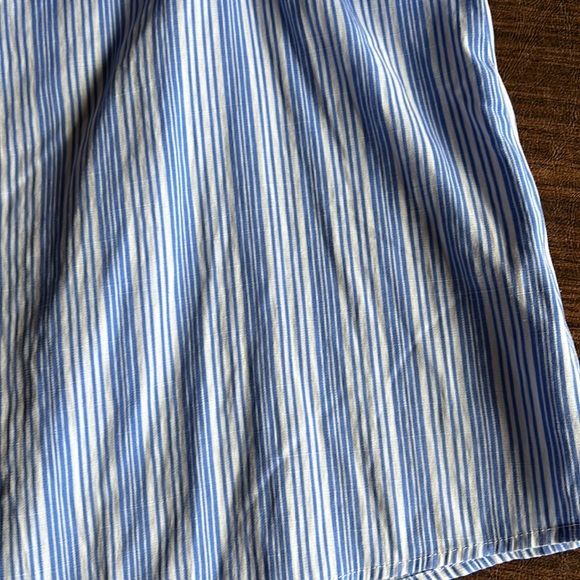 SWEET WANDERER TOP BLUE WHITE STRIPE SIZE LARGE - Picture 2 of 3